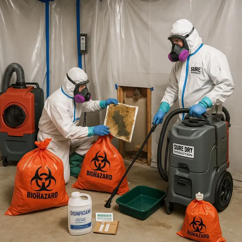 Contaminated Water Handling Protocols process in Manton, MI
