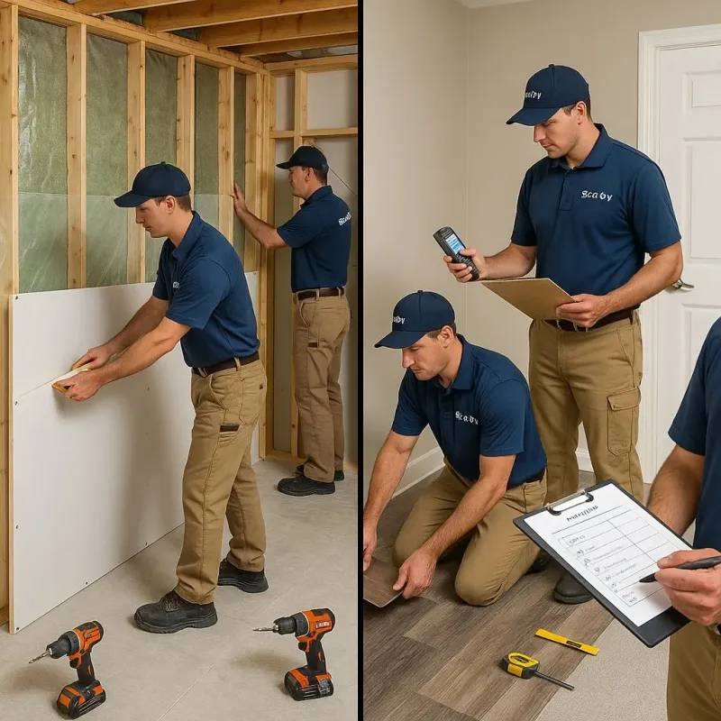 Repairs and Reconstruction process in Manton, MI
